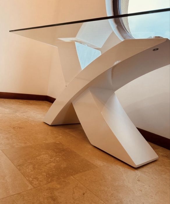 Masa Sticla 6 Persoane (Delta Studio)