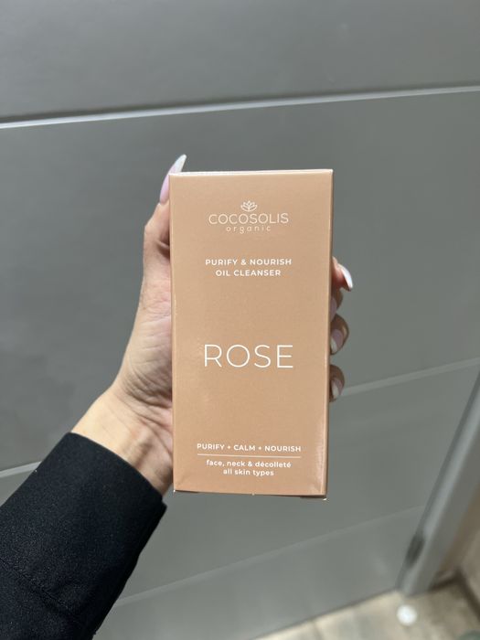 Rose Cocosolis oil почистващо масло за лице