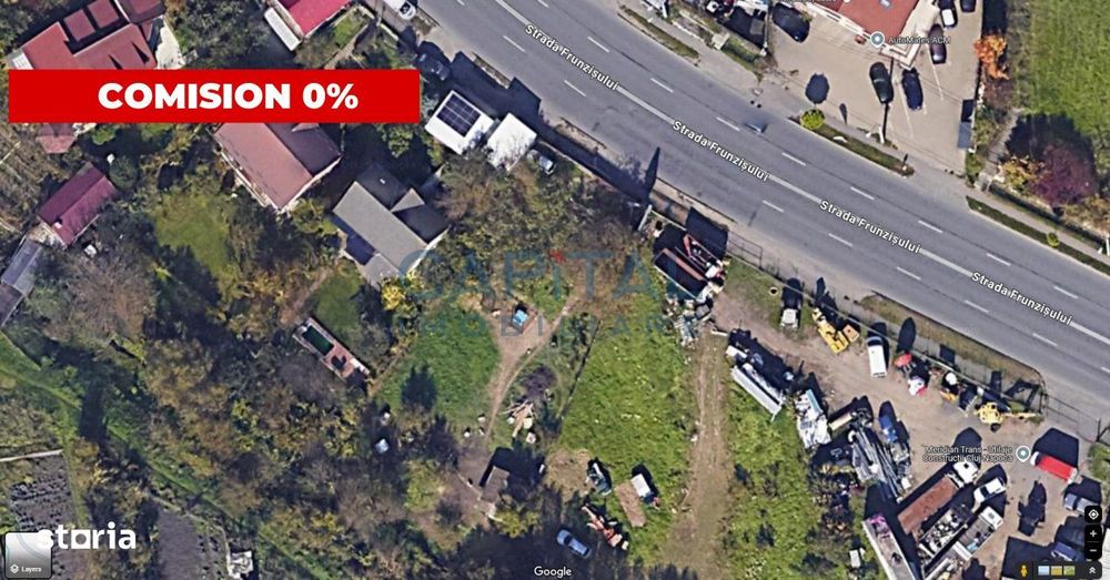 Teren de vanzare – Strada Frunzisului, Cluj-Napoca