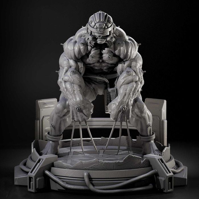 Figurina 3D din Rășină - Wolverine Weapon X