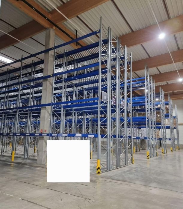 Rafturi metalice pentru paleți industriale