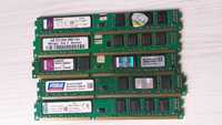 DDR3 4Gb 1333 двухранковая, разные бренды