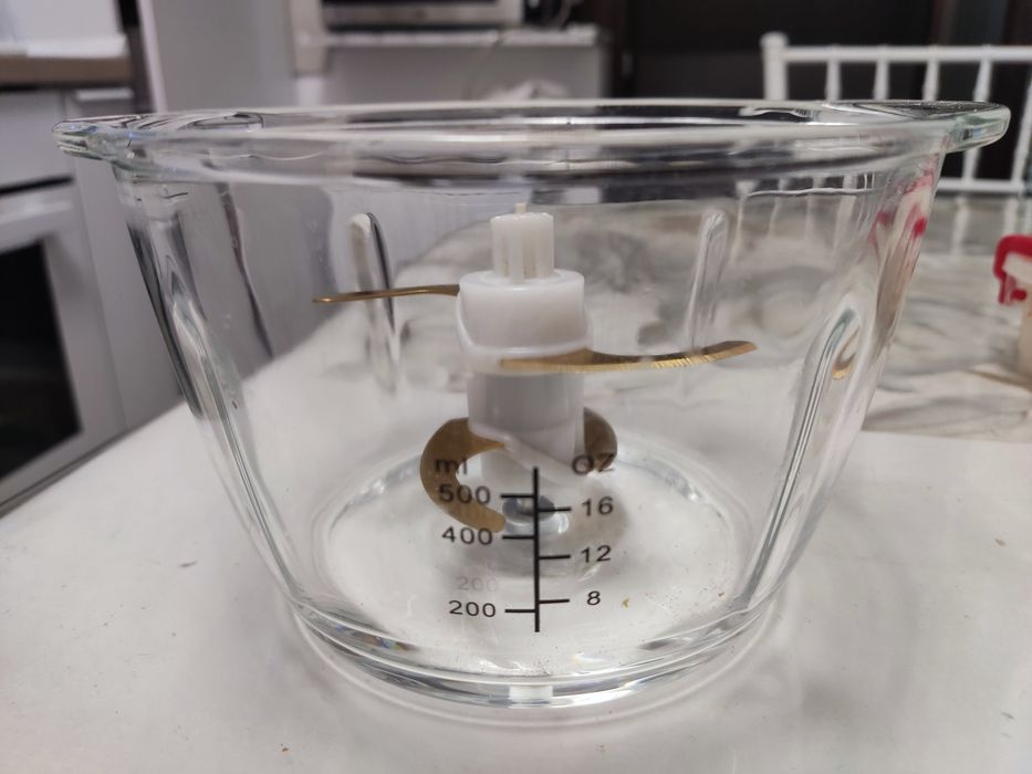 Pahar/cana/recipient de sticla tocator Rohnson