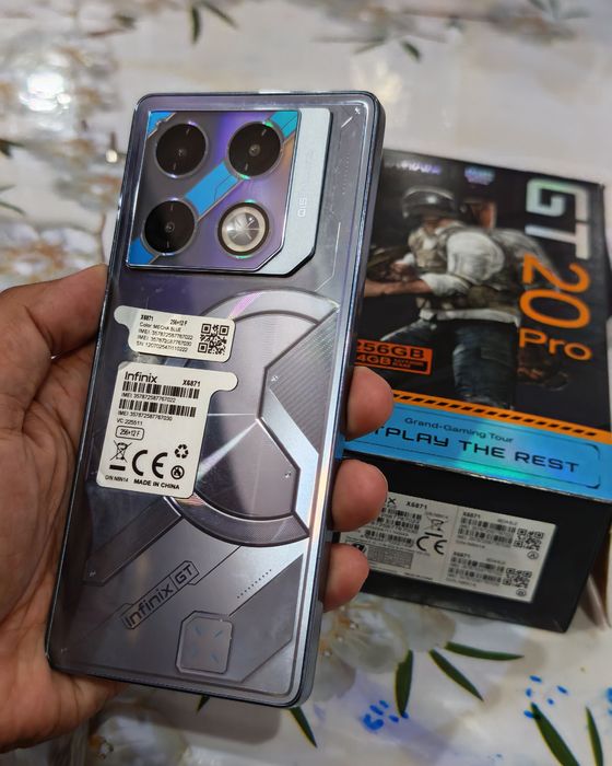 Infinix GT 20 pro 24/256gb holati yaxshi ustokurmagan karopka dakument