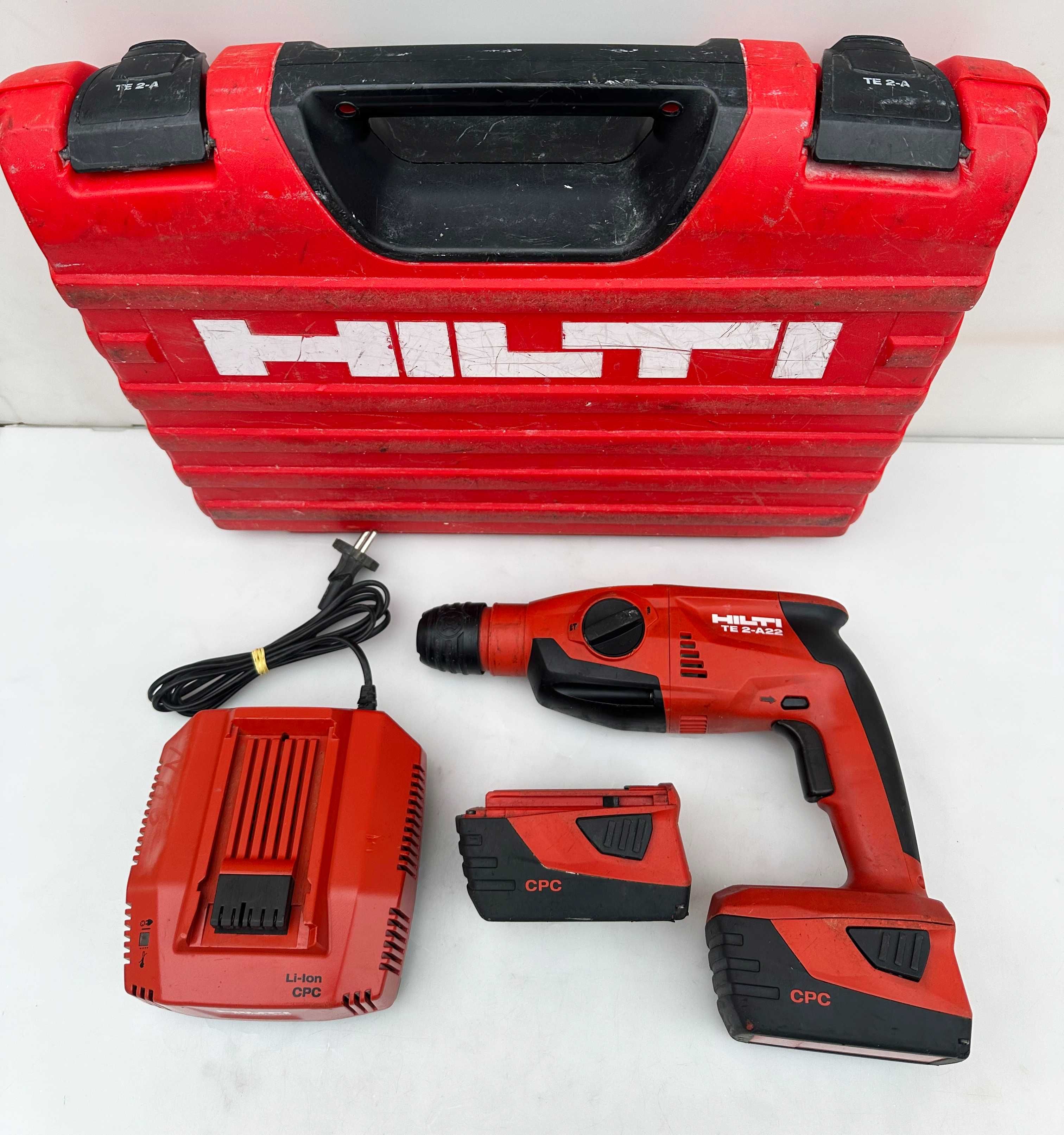 Hilti TE 2-A22 - Акумулаторен перфоратор 2x22V 5.2Ah