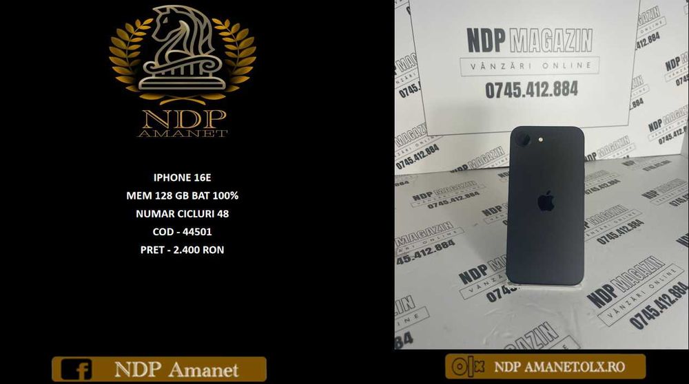 NDP Amanet NON-STOP Bld.Iuliu Maniu 69 IPHONE 16E (44501)