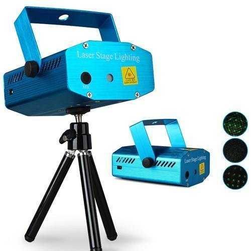 Mini proiector laser verde rosu camera copii