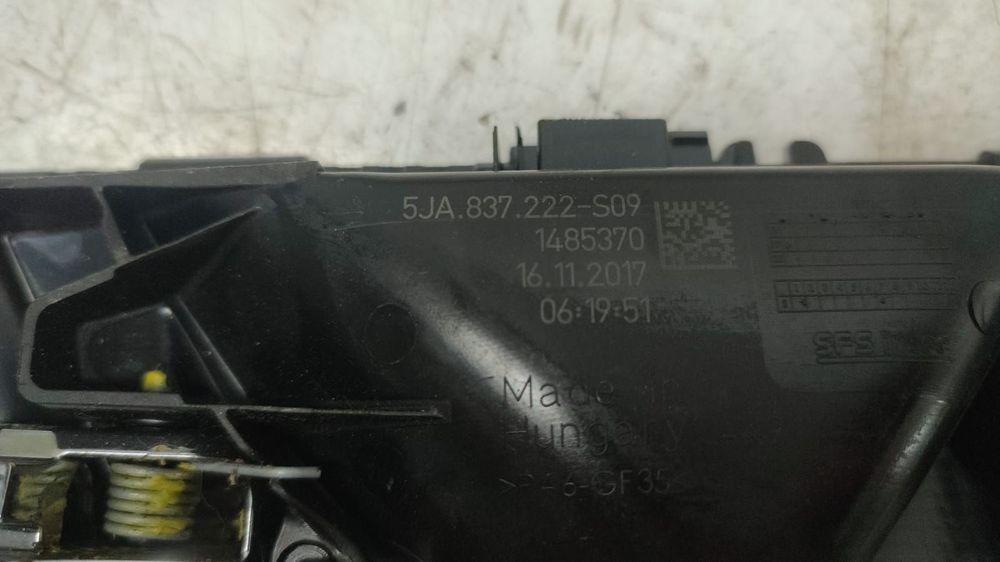 Maner interior dreapta fata 5ja837222 Skoda Rapid 3 [2012 - 2017]