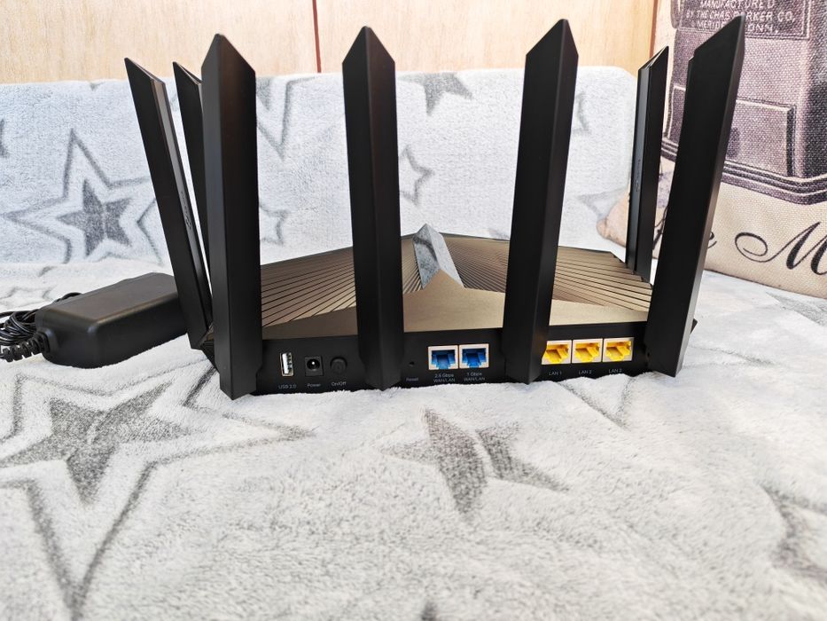 Router TP Link AX6600 Tri-Band Gigabit Wi-Fi 6
