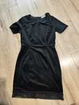 Rochie neagra catifea