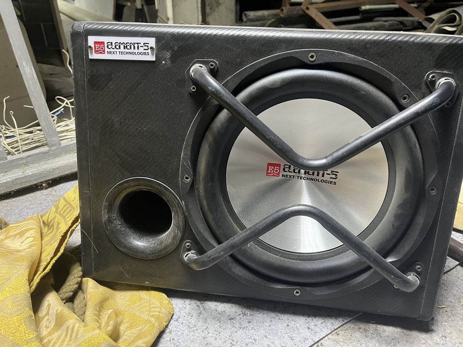 Сабвуфер элемент 5 и уселок