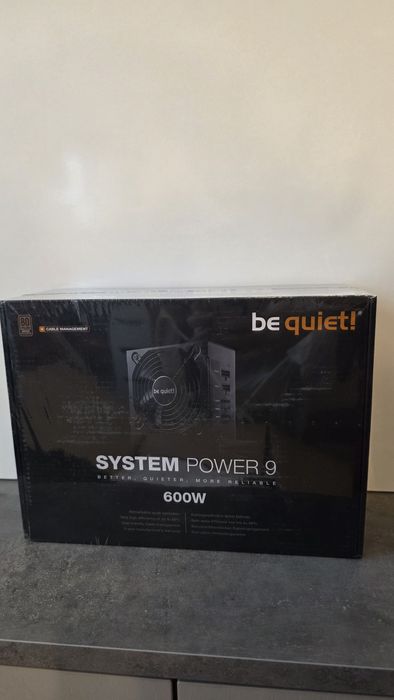 Захранване bequiet system power 9 - 600w чисто Ново!
