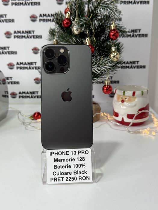 Iphone 13 Pro 128 GB 100% Baterie GARANTIE