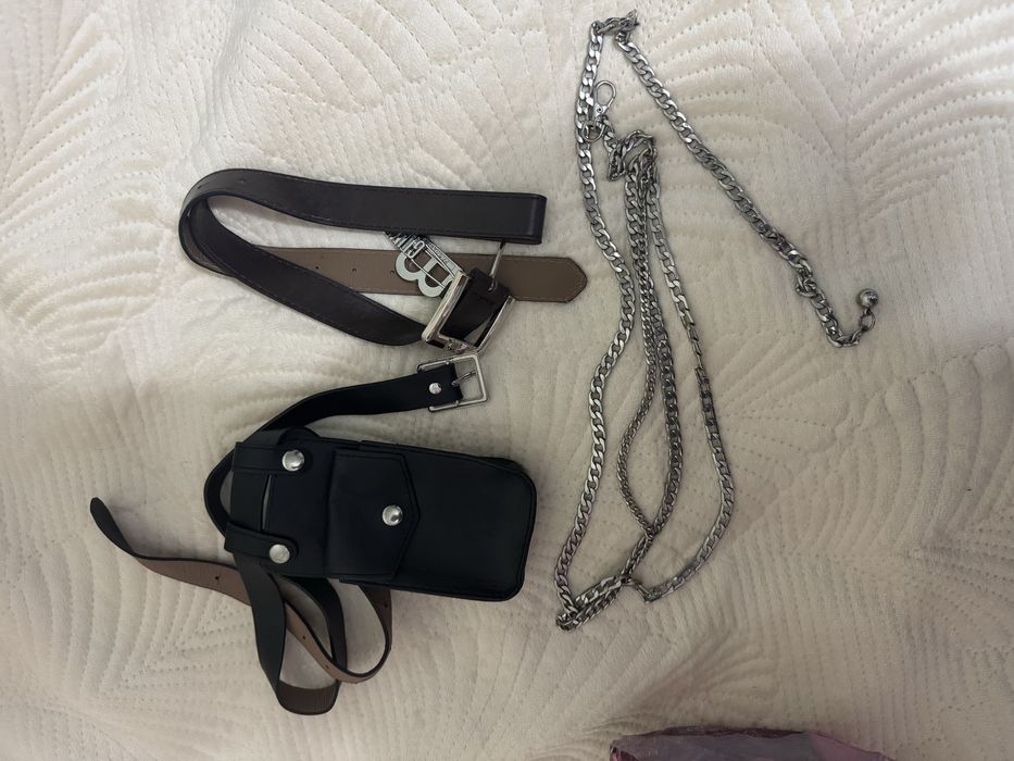 Ремень, сумка для ноута,зимняя панама, украшения из бусины