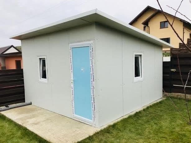Constructii modulare casa locuibila structura metalica