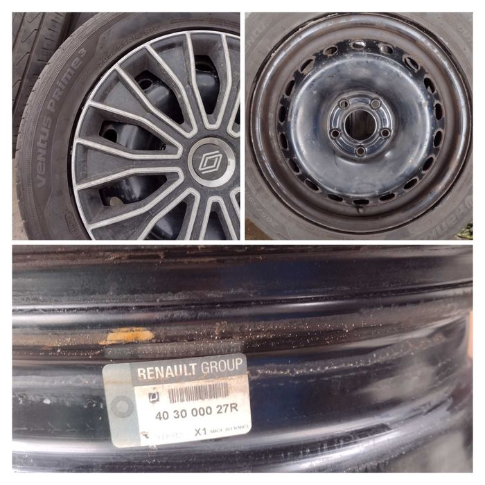 205/60/16 iarna Renault 5x114,3 și 4x100 vara