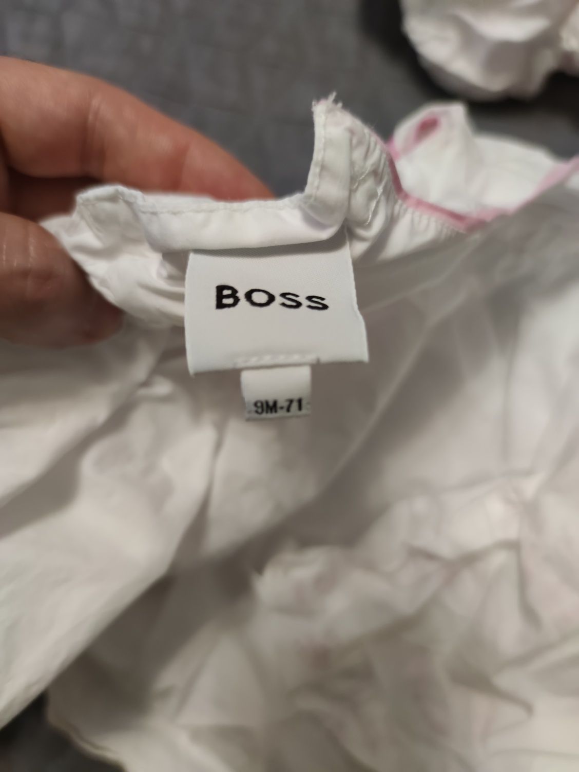 Рокля на Boss за момиченце