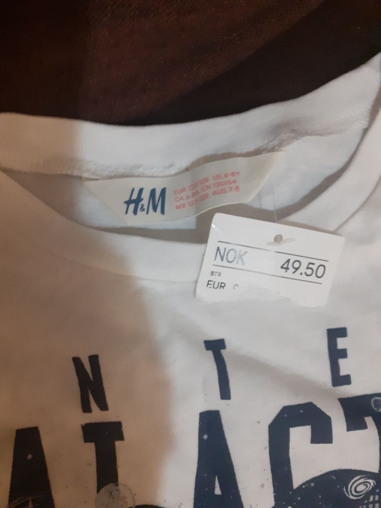 Дънки Denim 6-7 год и панталон Уайкики 7 8 год и блузка H&M