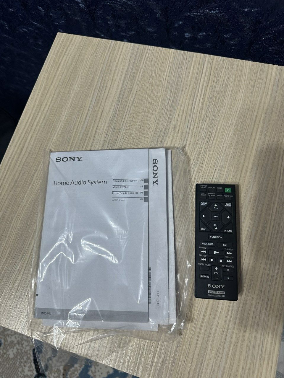 SONY mhc-v11 speaker system 2.1