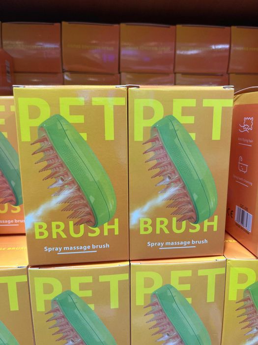 Perie pentru Animăluțe cu Masaj cu Abur