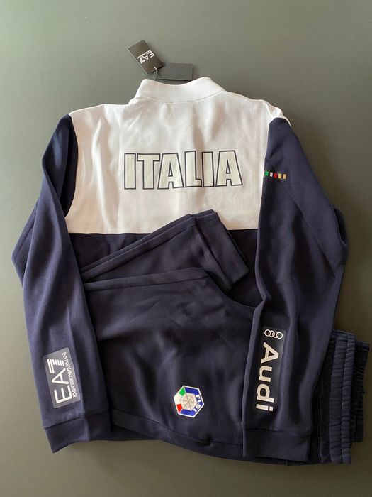 Trening EA7 Armani Italia Ski Team Nou XS- S Barbati Slim