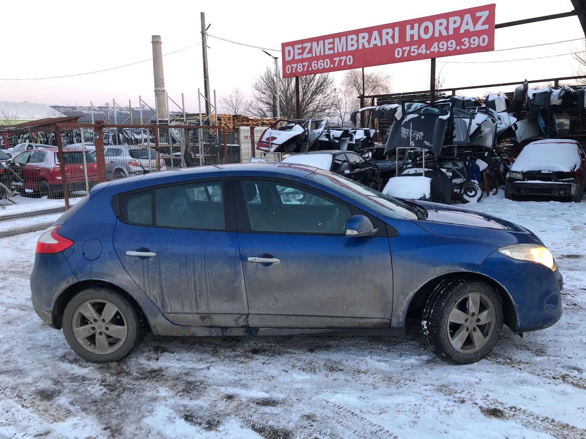 Piese din dezmembrari Renault Megane 3 albastru hatchback 1.5dci 106cp