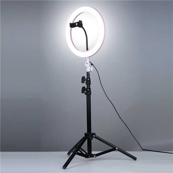 Тик Ток лампа с трипод 210см, селфи ринг за снимки и видео