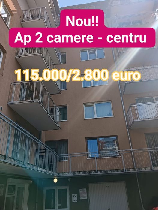 Nou! 2.800 euro preț corect ! Centru 2 camere