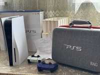 Новый Playstation 5 825GB/\+2 DualSense\/диск/коробка,чеки/\пс 5 ps 5