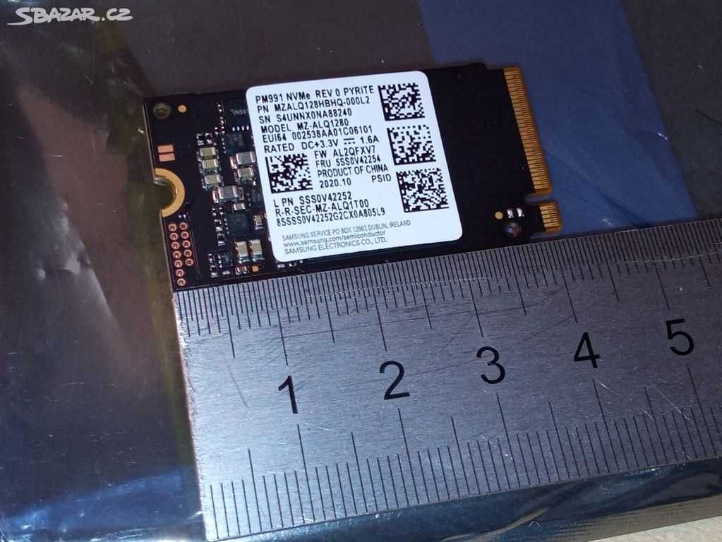 SSD 256GB M.2 Samsung PM991 NVMe PCI-e 3.0 –idem Samsung 970 evo –noi