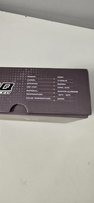 Bec led h4 200w 3100lumeni