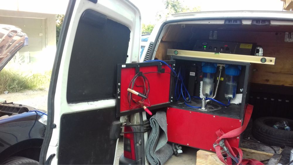 Машина за водородно почистване на двигател