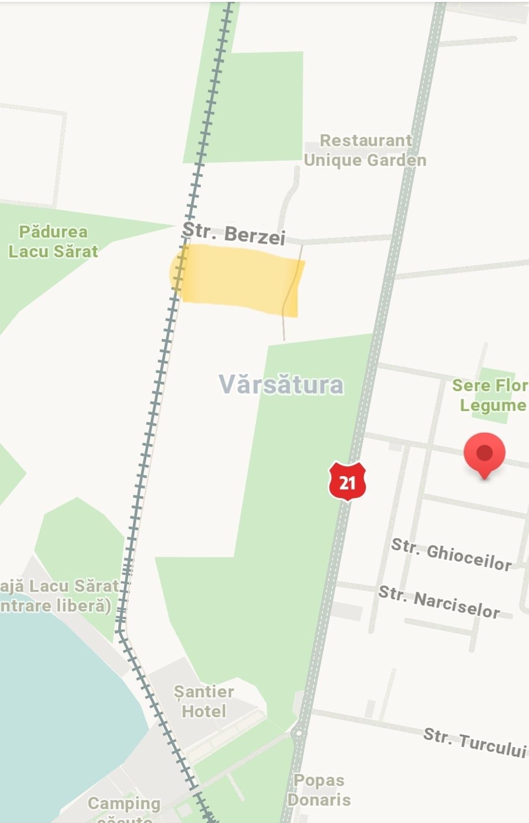 Teren vanzare Varsatura