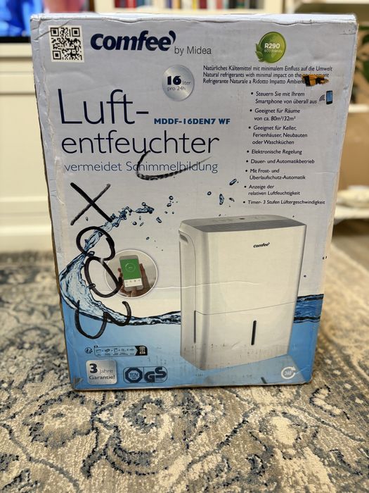 Dezumidificator comfee 16L /24h cu Wi-Fi