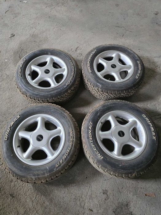 Джанти с гуми 5х100 205/70 R15 Gripmax
