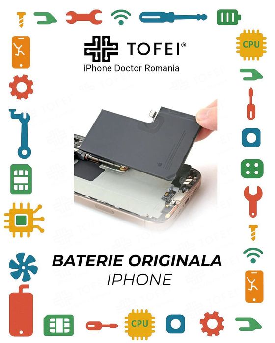 Baterie originala iPhone 14 Pro Max iPhone Doctor Romania