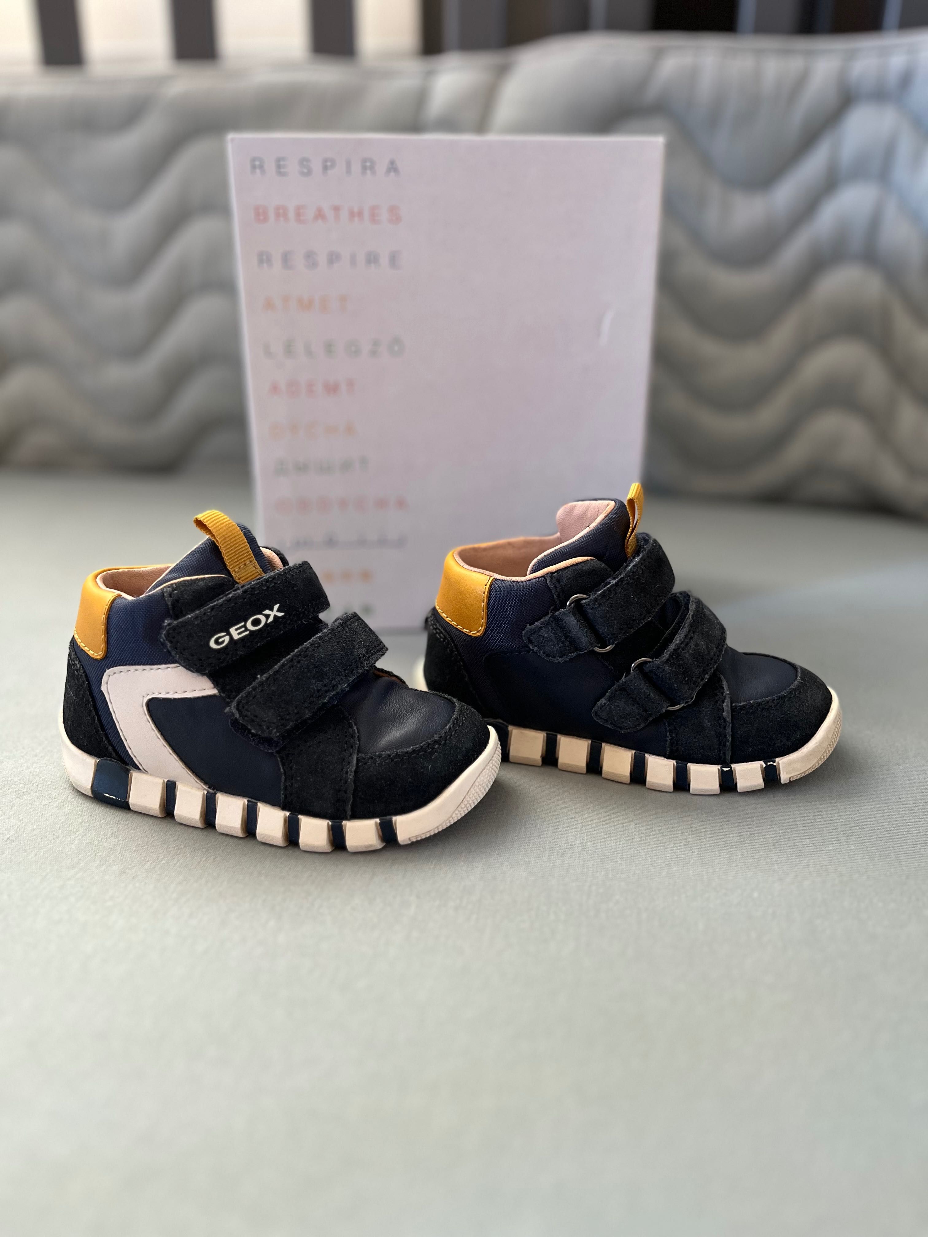 Детски обувки Geox Iupidoo navy / ochre, р-р 23