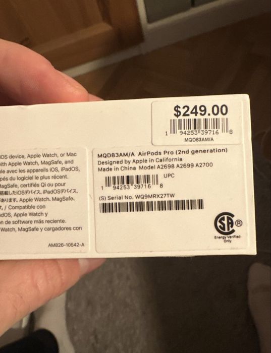 Airpods pro 2 originale + husa spigen