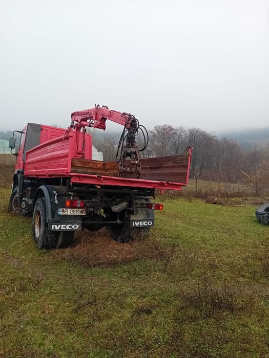 Iveco magirus 4×4 cu macara
