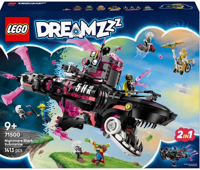 LEGO DREAMZzz Nightmare Shark Submarine 71500