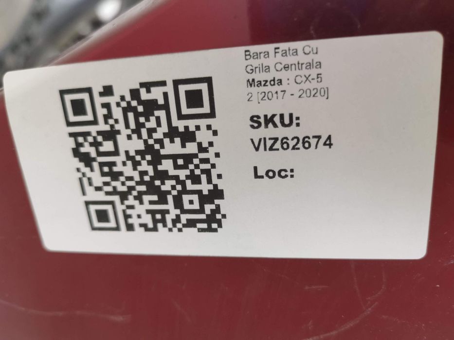 Предна броня Мазда CX-5 / Mazda CX-5 2 [ - ] Оригинална и в добро съст