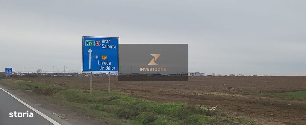 Vindem teren in zona aeroport Oradea,12500mp