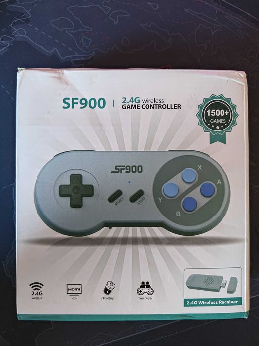 Consola retro SF900, peste 600 jocuri, pentru TV