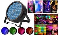Lumini DJ 54 LED-uri RGBW * Proiector joc de culori Club*Arhitecturale