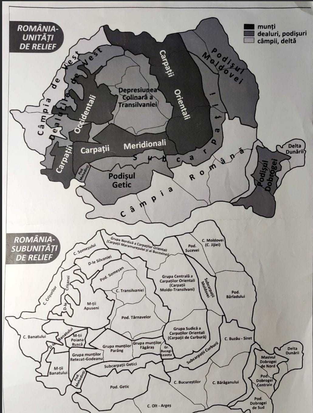 Portofoliu la Geografie pentru Bacalaureat