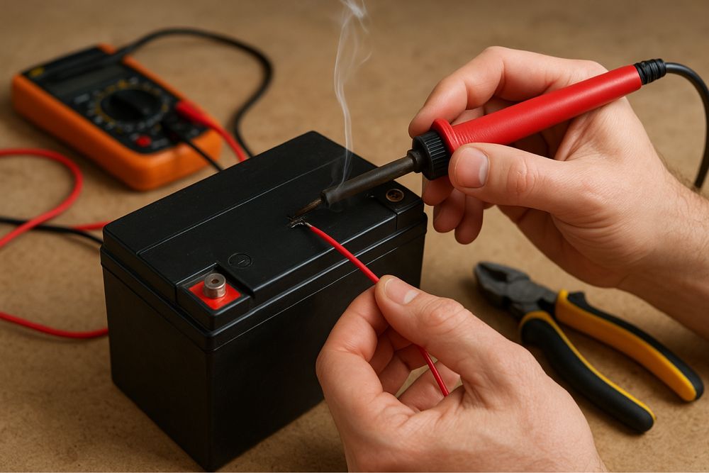 Востановление замкнутых аккумуляторов