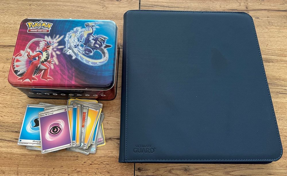Колекция Pokémon TCG  394 карти + оригинален кейс • редки GX/EX/V/VMAX