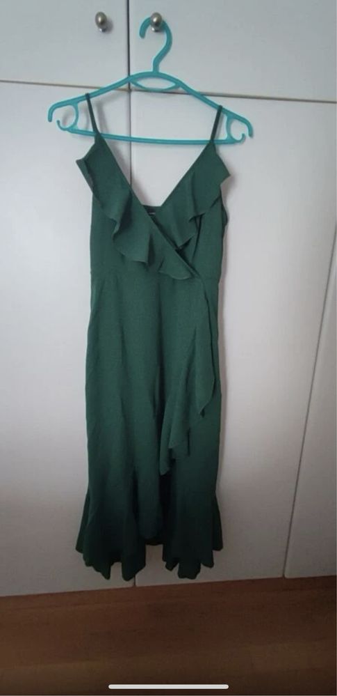 Rochie Shein verde midi