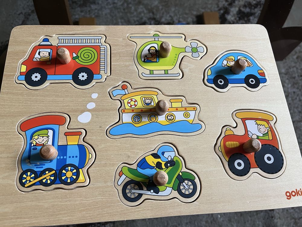 Дървени играчки- пица, зеленчуци с дъска, ксилофон