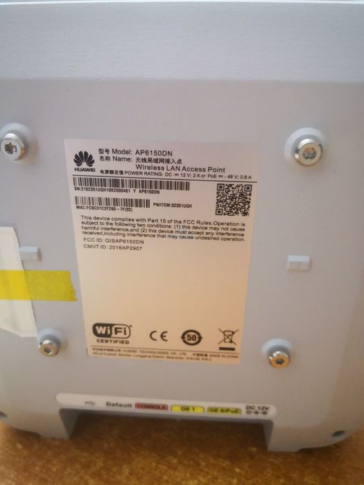 Huawei Ap 6150 dn wireless acces point router